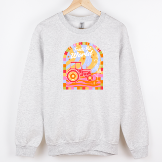 Groovy AG Feeds The World– Crewneck