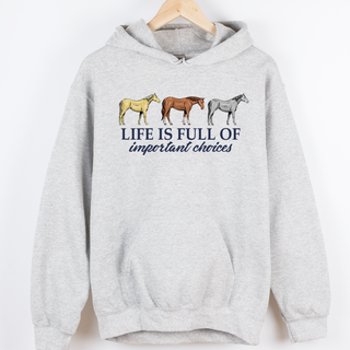 Life is Full of Important Choices– Hoodie