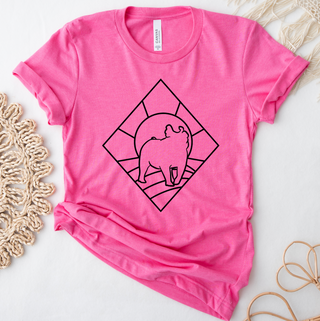 Stain Glass Pig– Bella Canvas T-Shirt