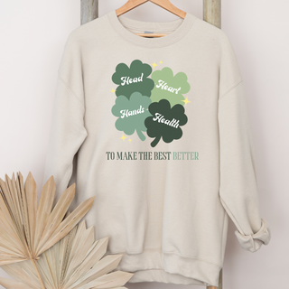 4-H Clovers– Crewneck