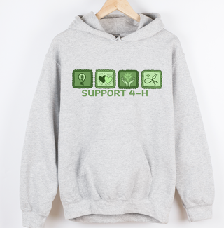 Support 4-H Stamp– Hoodie