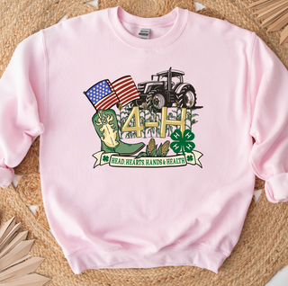 4-H Tractor– Crewneck
