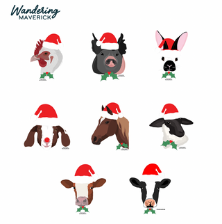 Christmas Spirit- Choose Your Animals – Infant/Toddler/Youth