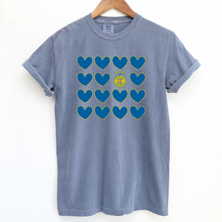 FFA Emblem Multiple Hearts– Comfort Colors T-Shirt