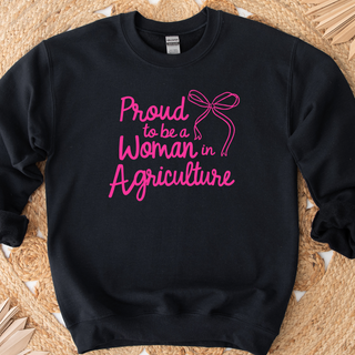 Proud To Be A Woman In AG– Crewneck