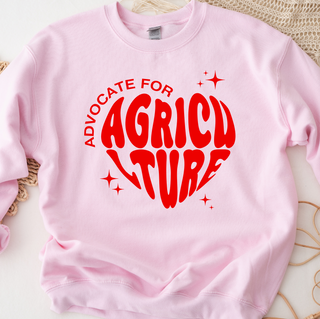 Red Heart Advocate for AG– Crewneck