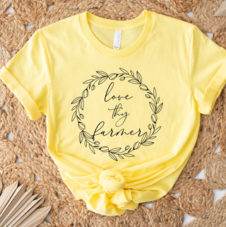 Love Thy Farmer- Bella Canvas T-Shirt