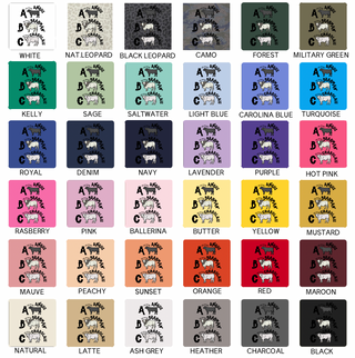 ABC Cattle Breed– Infant/Toddler/Youth