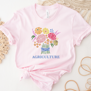 Agriculture Bouquet- Bella Canvas T-Shirt