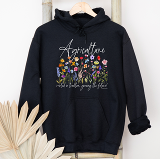 Agriculture Rooted In Tradition Flowers– Hoodie