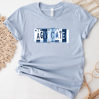 Agvocate License Plate- Bella Canvas T-Shirt