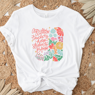 Ag Teachers Help Students Bloom- Bella Canvas T-Shirt