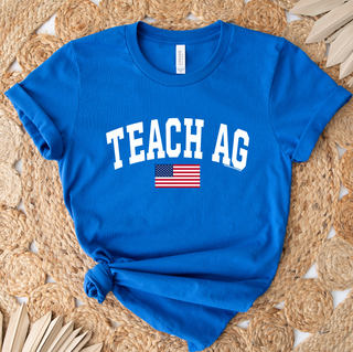 Teach AG Flag- Bella Canvas T-Shirt