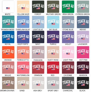 Teach AG Flag– Crewneck