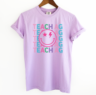 Teach AG Line Smile– Comfort Colors T-Shirt