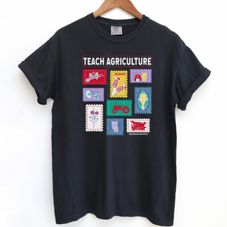 Teach Agriculture Multi Stamp– Comfort Colors T-Shirt
