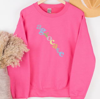 Colorful Pastel Agvocate– Crewneck