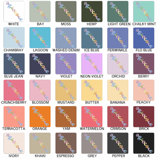 Colorful Pastel Agvocate– Comfort Colors T-Shirt