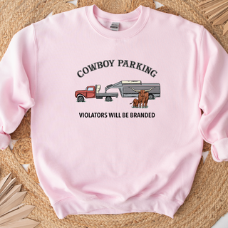 Cowboy Parking– Crewneck