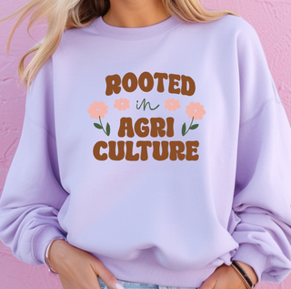 Groovy Rooted In Agriculture– Crewneck