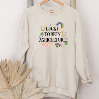 Lucky To Be In Agriculture– Crewneck