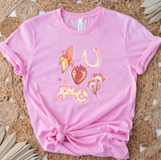 Strawberry Field Symbol- Bella Canvas T-Shirt