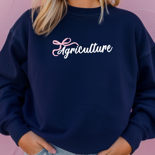 Support Women In Agriculture Bow– Crewneck