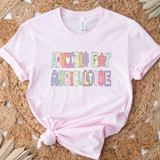 Pastel Advocate for Agriculture- Bella Canvas T-Shirt