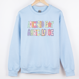 Pastel Advocate for Agriculture– Crewneck