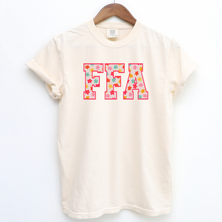 FFA Floral– Comfort Colors T-Shirt