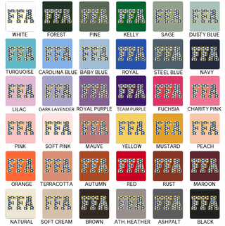 FFA Navy Daisy- Bella Canvas T-Shirt