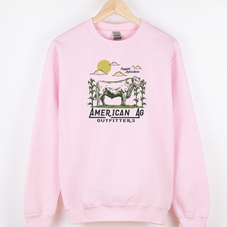 AAO Green Bull– Crewneck
