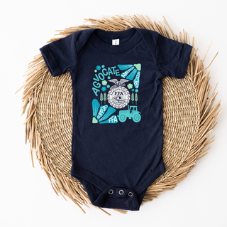 Support FFA Floral Blue– Infant/Toddler/Youth
