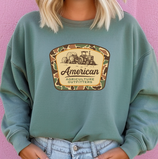 AAO Camo Surround– Crewneck