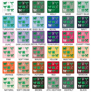 4-H Bow Clover- Bella Canvas T-Shirt