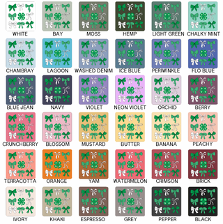 4-H Bow Clover– Comfort Colors T-Shirt