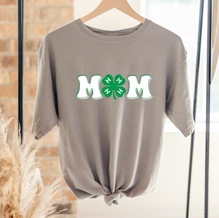 4-H Mom Clover– Comfort Colors T-Shirt