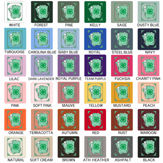 4-H Cards- Bella Canvas T-Shirt