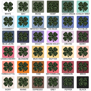 4-H Clover– Comfort Colors T-Shirt