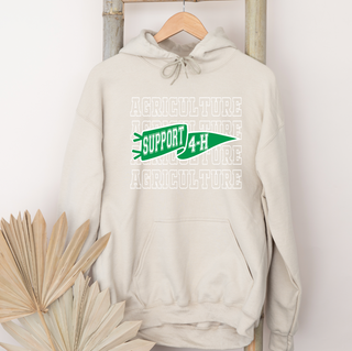 Support 4-H Pennant– Hoodie