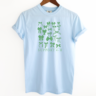 Support 4-H Bows– Comfort Colors T-Shirt