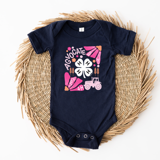 Support 4-H Floral Pink/Orange– Infant/Toddler/Youth