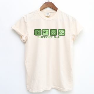 Support 4-H Stamp– Comfort Colors T-Shirt