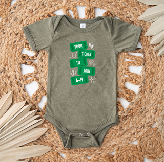 Your Ticket To Join 4-H– Infant/Toddler/Youth