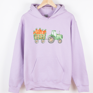 Green Tractor Easter– Hoodie