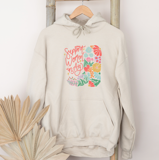 Support Women In Ag Boot– Hoodie