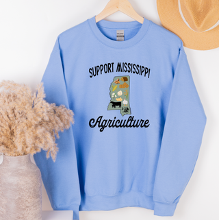 Support Mississippi Agriculture– Crewneck