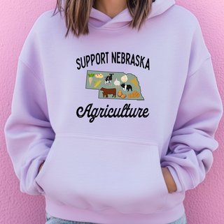 Support Nebraska Agriculture– Hoodie