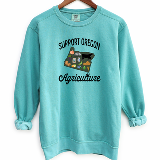 Support Oregon Agriculture– Crewneck