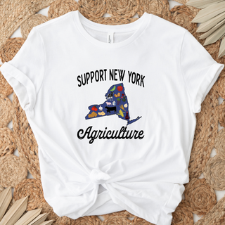 Support New York Agriculture- Bella Canvas T-Shirt